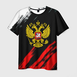 Мужская футболка Russia stripes