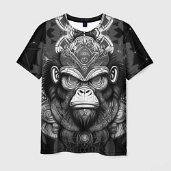 Мужская футболка Кинг Конг король обезьян на фоне созвездия