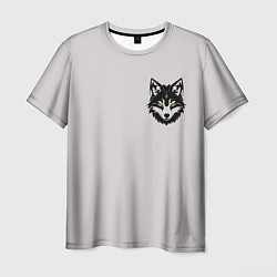 Мужская футболка Первый волк