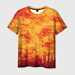 Мужская футболка Осенний пожар