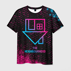 Мужская футболка The Neighbourhood - neon gradient