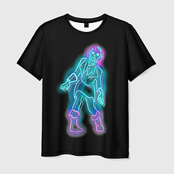 Футболка мужская Neon undead, цвет: 3D-принт