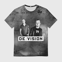 Футболка мужская Devision - a band from germany, цвет: 3D-принт