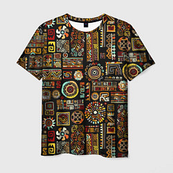 Мужская футболка Африканский этнический орнамент