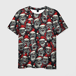 Мужская футболка Плохой Санта Клаус