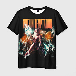 Мужская футболка Within Temptation the fire within