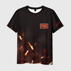 Мужская футболка PUBG fire war