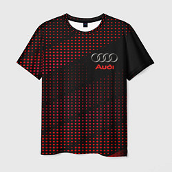 Футболка мужская Audi sportdot, цвет: 3D-принт