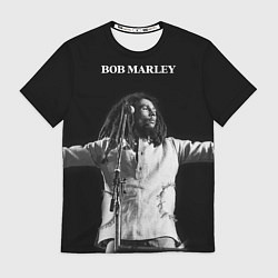 Мужская футболка Боб Марли музыкант