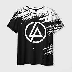 Футболка мужская Linkin Park - black and white, цвет: 3D-принт