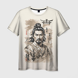 Мужская футболка Vintage samurai