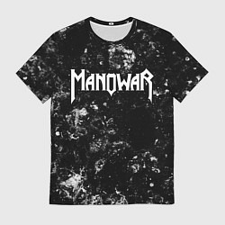 Мужская футболка Manowar black ice