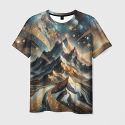 Мужская футболка Золотые горы