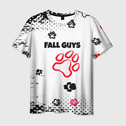 Футболка мужская Fall Guys kids game pattern, цвет: 3D-принт
