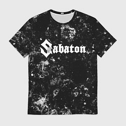 Футболка мужская Sabaton black ice, цвет: 3D-принт