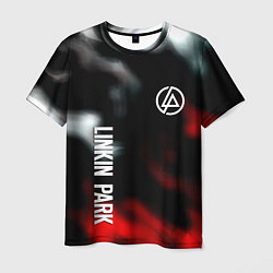 Мужская футболка Linkin park flame