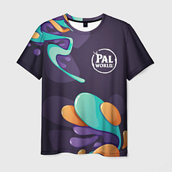 Футболка мужская Palworld graffity splash, цвет: 3D-принт