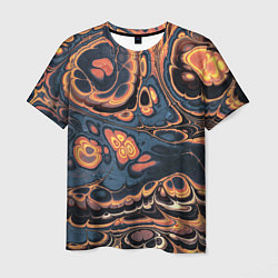 Мужская футболка Абстрактный разноцветный узор