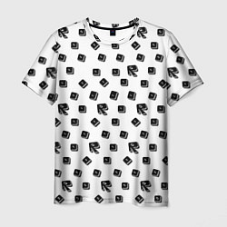 Мужская футболка Roblox pattern