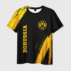 Мужская футболка Borussia - gold gradient вертикально