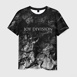 Футболка мужская Joy Division black graphite, цвет: 3D-принт