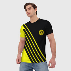 Футболка мужская Borussia sport line uniform, цвет: 3D-принт — фото 2