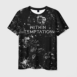 Мужская футболка Within Temptation black ice
