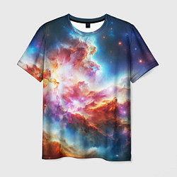 Мужская футболка The cosmic nebula