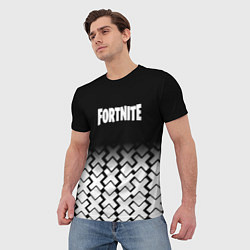 Футболка мужская Fortnite game pattern, цвет: 3D-принт — фото 2