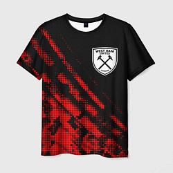 Мужская футболка West Ham sport grunge