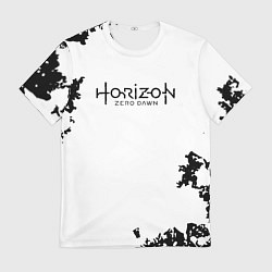 Мужская футболка Horizon: Zero Dawn текстура