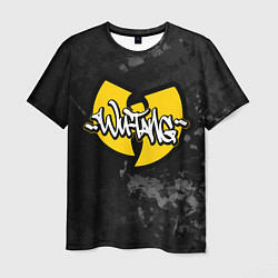 Мужская футболка Wu tang clan logo