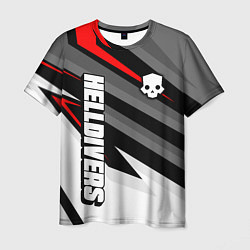 Мужская футболка Helldivers 2: Skull Logo
