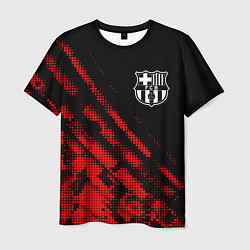 Мужская футболка Barcelona sport grunge