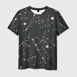 Мужская футболка Звёздная карта