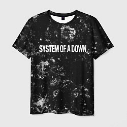 Мужская футболка System of a Down black ice