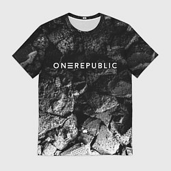 Футболка мужская OneRepublic black graphite, цвет: 3D-принт