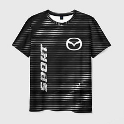 Мужская футболка Mazda sport metal