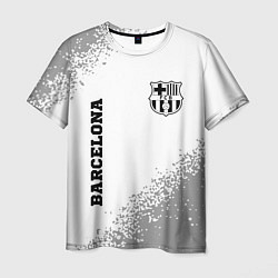 Мужская футболка Barcelona sport на светлом фоне вертикально