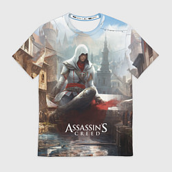 Футболка мужская Assassins creed poster game, цвет: 3D-принт