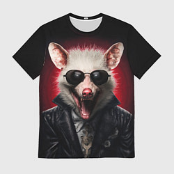 Мужская футболка Крутой опоссум