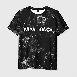 Футболка мужская Papa Roach black ice, цвет: 3D-принт