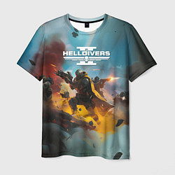 Мужская футболка Helldivers 2: Art