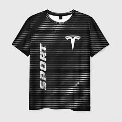 Футболка мужская Tesla sport metal, цвет: 3D-принт