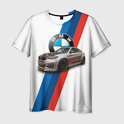 Футболка мужская Немецкий кроссовер BMW X6 M, цвет: 3D-принт