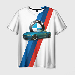 Футболка мужская Немецкий родстер BMW, цвет: 3D-принт