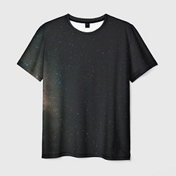 Мужская футболка Звездный космос темно-синий