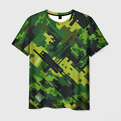 Мужская футболка Camouflage - pattern ai art