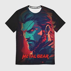 Футболка мужская Веном Снейк Metal gear game, цвет: 3D-принт