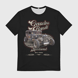 Мужская футболка Традиционный хотрод в стиле rat